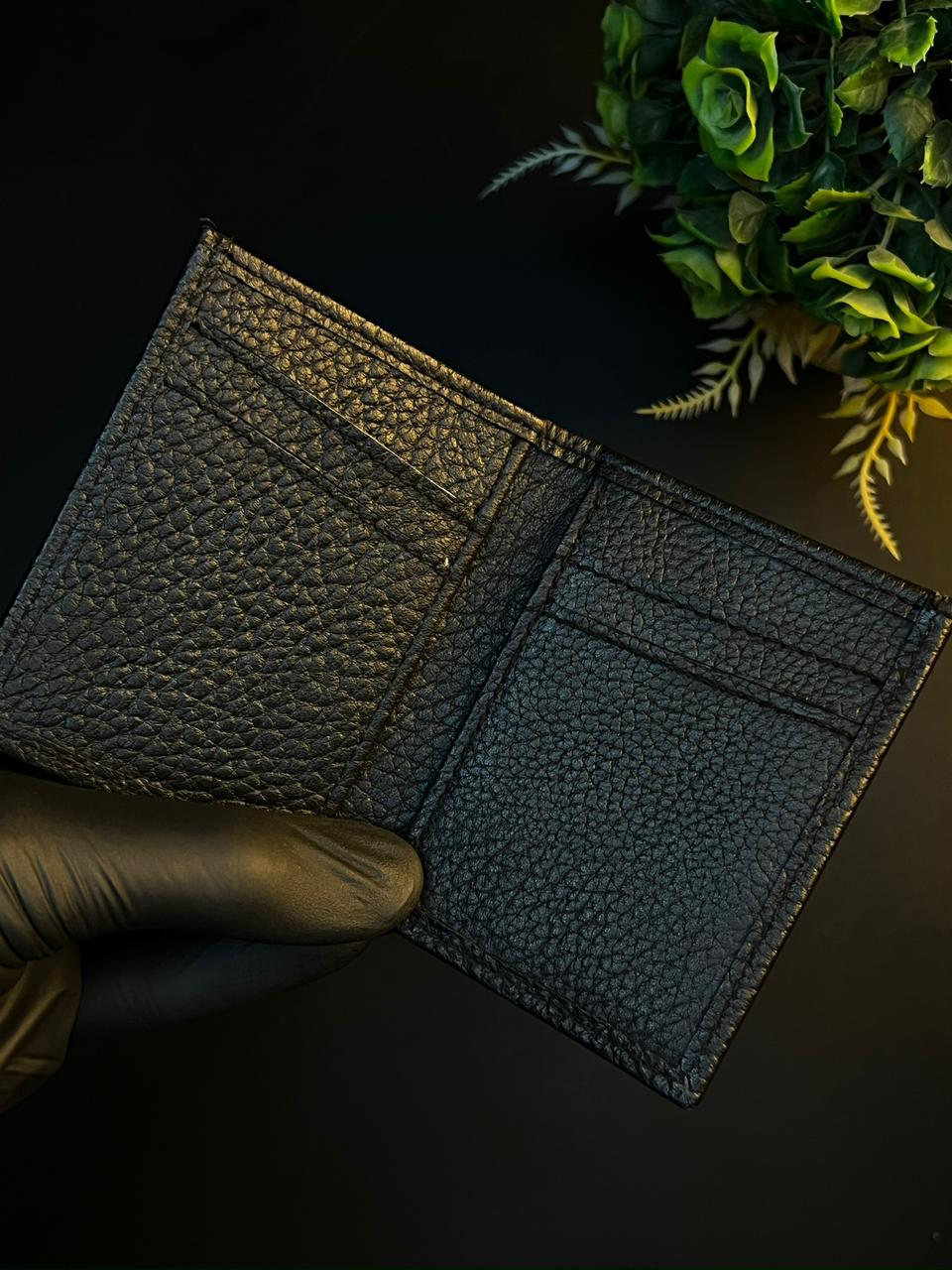 Men’s Black Leather Wallet
