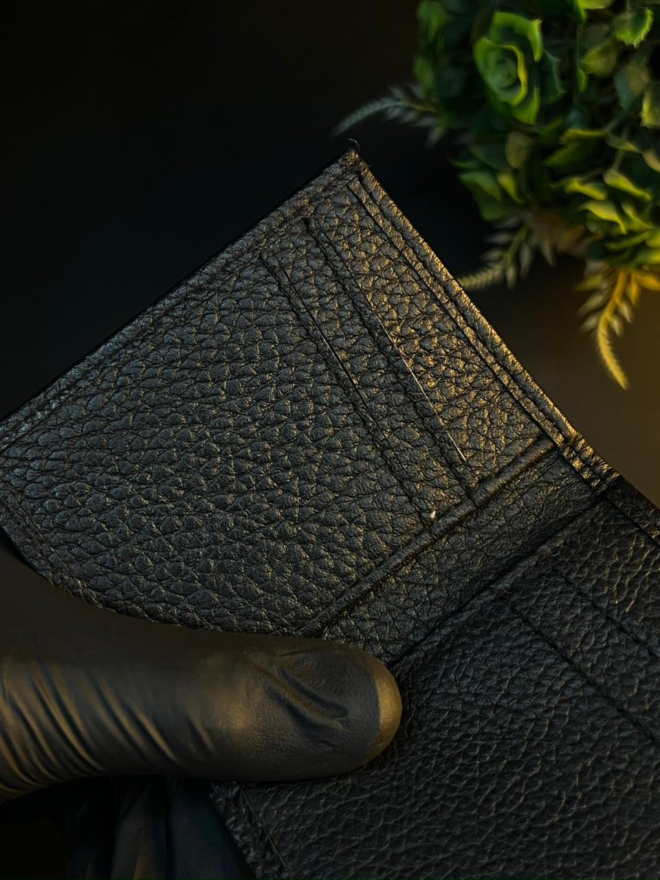 Men’s Black Leather Wallet