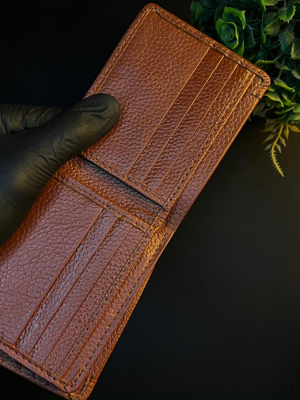 Men’s Brown Leather Wallet - Sleek Design